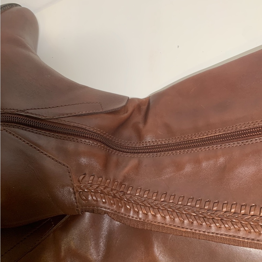 Vince Camuto Brenda Leather Tall Riding Boots, Size 8.5 - Picture 6 of 7